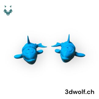 Flexi Orca - 3D-gedrucktes Design von Flexi Factory